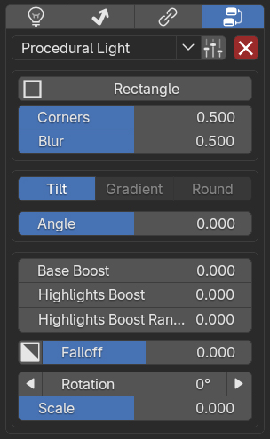 Nodes tab