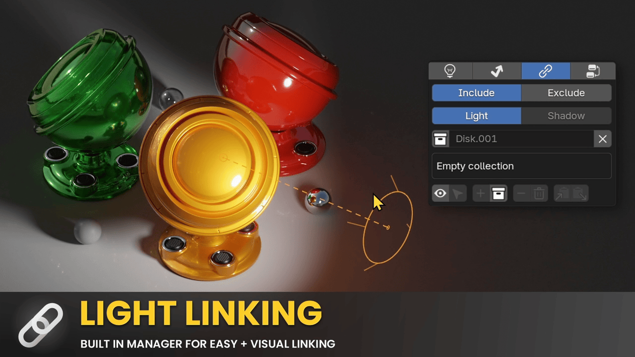 Light Linking