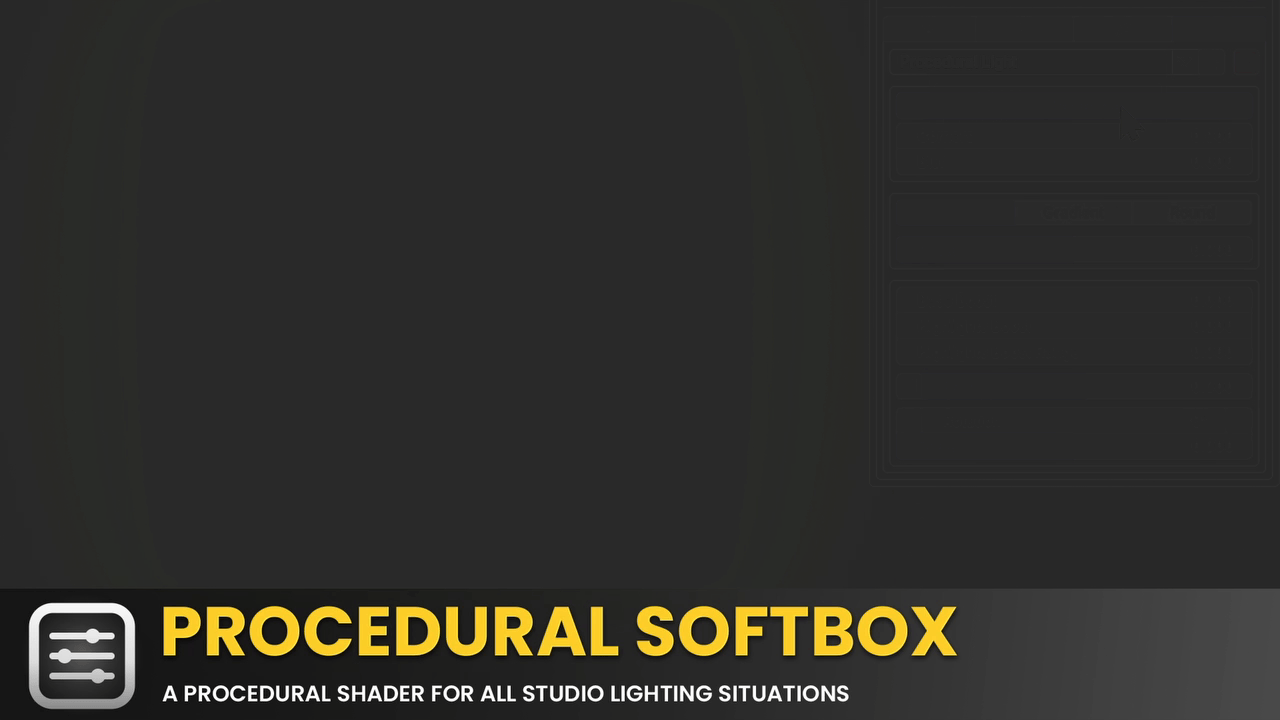 Procedural Softbox