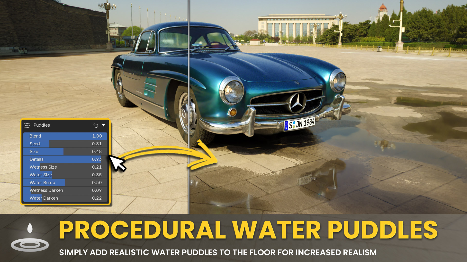 Water puddles